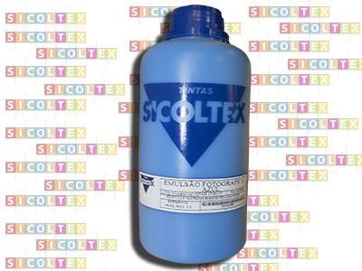 Emuls�o Fotogr�fica Azul Resistente � Solvente